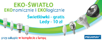 EKO - Light - fluorescent lamps for free, leds for 10zł